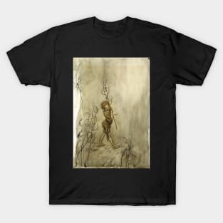 Puck - Arthur Rackham, A Midsummer Night's Dream T-Shirt